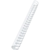 Plastspiral GBC CombBind 28 mm vit, 270 ark, 50 st