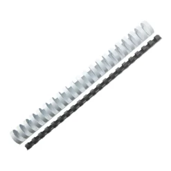 Plastspiral GBC CombBind PVC 8 mm, svart, 100 st
