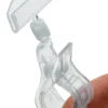 Prisklämma Liten Transparent, 0–12 mm, 10 st