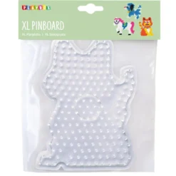 Pärlplatta Playbox XL Djurmotiv, stora pärlor, transparent