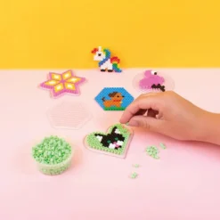 Pärlplattor Playbox Små Former, transparent, 5-pack