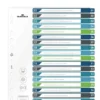 Pärmregister Durable A4+ 20-del 1-20, PP-plast, utskrivbart försätt
