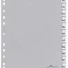 Pärmregister Durable 1-12 Jan-Dec, insticksflikar, A4