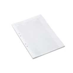 Provskrivningsblad Bantex A3 rutat 5x5 mm, falsat, 250 ark