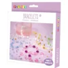 Pysselset armband Playbox, pärlset med blandade färger