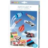 Pysselset Playbox Pappersflygplan med stickers