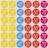 Rabattetiketter 30-70% Självhäftande, 24 mm, 240 st