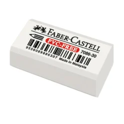 Radergummi Faber-Castell 7086 PVC-fritt, 41x18x11mm
