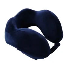 Resekudde Travelblue Tranquility, ergonomisk bredare passform, marinblå