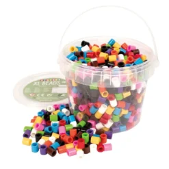 Rörpärlor XL Playbox 10-färgsmix, Svanenmärkt