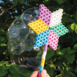Rörpärlor XL Playbox Pastellmix, förvaringshink