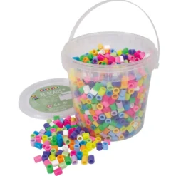 Rörpärlor XL Playbox Pastell och Neon