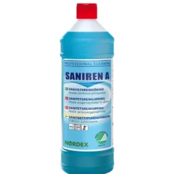 Sanitetsrengöring Nordex Saniren A, högviskös, Svanenmärkt, 1L