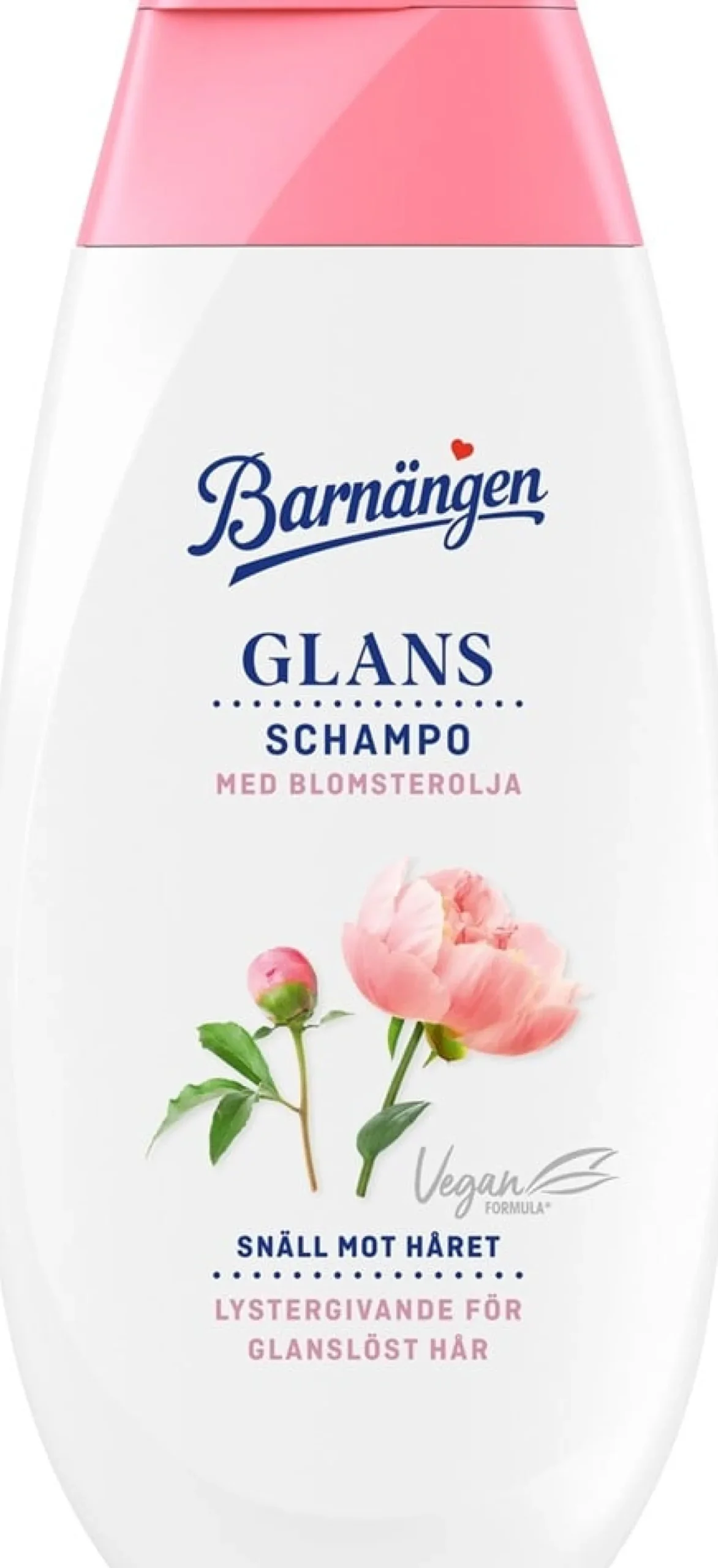 Schampo Barnängen Glans, veganskt med blomoljor, 250 ml