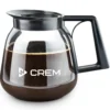 Serveringskanna Crem Coffee Queen, glas, 1,8 liter
