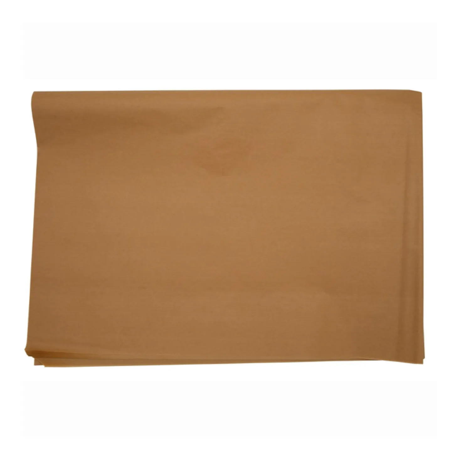 Silkespapper Brun 51x76 cm, 25 ark/fp