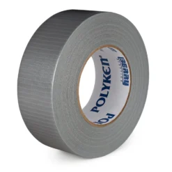 Silvertejp Etab Tygtejp, 50m x 48mm, silver