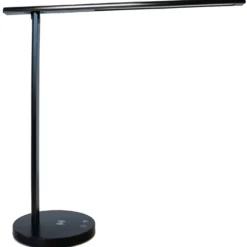Skrivbordslampa Unilux Diva LED 7W, QI-laddare, svart