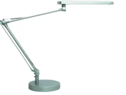 Skrivbordslampa Unilux Mambo 2.0 LED, justerbar, grå