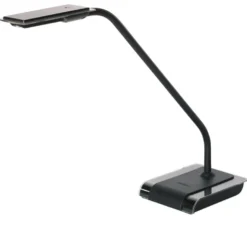 Skrivbordslampa Unilux Sensation LED, svart, 4,5W, 3000K