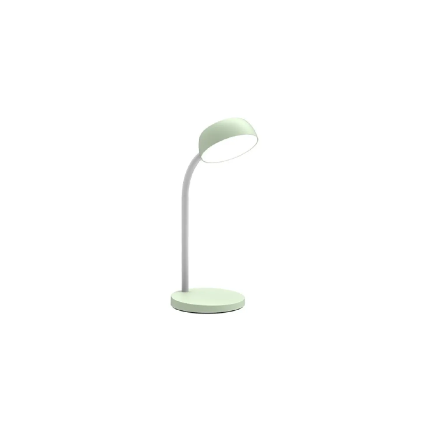 Skrivbordslampa Unilux Tamy LED, dimbar, grön