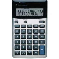 Skrivbordsräknare Texas Instruments TI-5018 SV, 12-siffrig, sol och batteri
