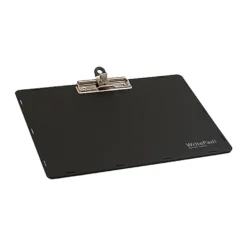 Skrivplatta Keba WritePad A4L liggande, svart, pennhållare