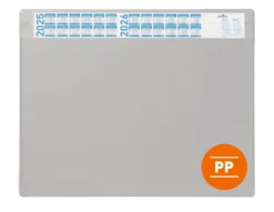 Skrivunderlägg Durable med kalender och klaff, 65x48 cm, PP