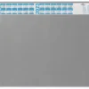 Skrivunderlägg Durable med årskalender, 65 x 52 cm, transparent klaff