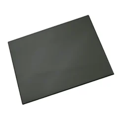 Skrivunderlägg Durable PVC, svart, 65x52 cm, genomskinlig yta