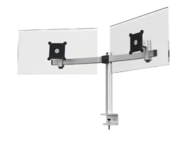 Skärmhållare Durable PRO, 2 skärmar, bordsfäste