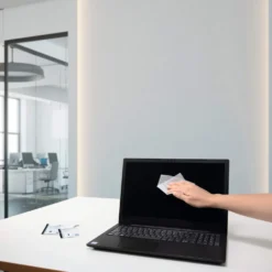 Skärmrengöring Durable Screenclean Våt och Torrduk, 10 set