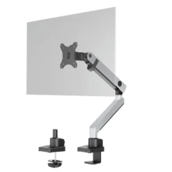 Skärmstativ Durable SELECT PLUS, rörlig arm, 1 skärm, bordsfäste