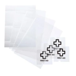 Skyltinstick Durable CRYSTAL SIGN Refill 105x105 mm, frostad