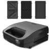 Smörgåsgrill BlackDecker Sandwich Waffle 3-i-1, 750W, utbytbara plattor