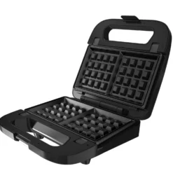 Smörgåsgrill BlackDecker Sandwich Waffle 3-i-1, 750W, utbytbara plattor