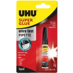 Snabblim UHU Super Ultra Fast Pipette, 3g
