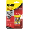 Snabblim UHU Super Ultra Fast Minis, droppfri, 3x1g