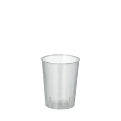 Snapsglas Reuse Okrossbart PP, 4 cl, transparent, 50 st