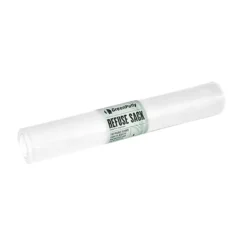 Sopsäck BioBag GreenPolly Transparent, 160L, 45my per rulle