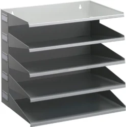 Sorteringsfack Durable Metall Vägghängd, 5 fack