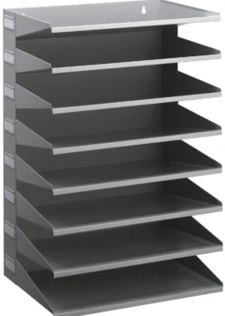 Sorteringsfack Durable Metall, vägghängt, 8 fack