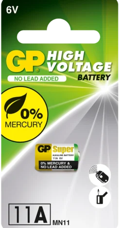 Specialbatteri 11A Alkaliskt, 6V