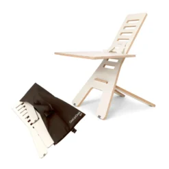 Ståbord Non-branded GetUp Light, portabelt, 8 höjdlägen, vit