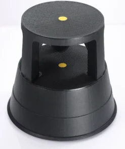 Stegpall BNT Office PP, självlåsande hjul, svart, 39 cm