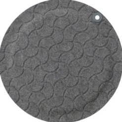 Ståmatta StandUp Round Ergonomisk, grå, 56 cm diameter