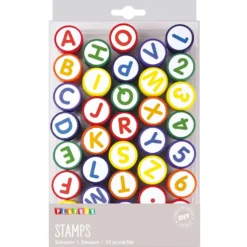 Stämpelset Playbox Bokstäver och Siffror