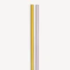 Sugrör glas Sipsavor rosa/gul 200mm 2-pack