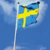 Svensk Flagga Flaggfabriken National, 300 cm, för 12 m stång