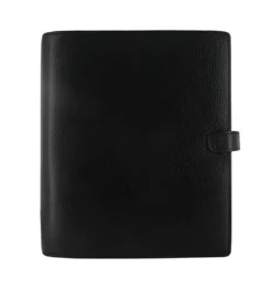 Systemkalenderpärm Filofax Finsbury A5, svart, 30 mm ringar